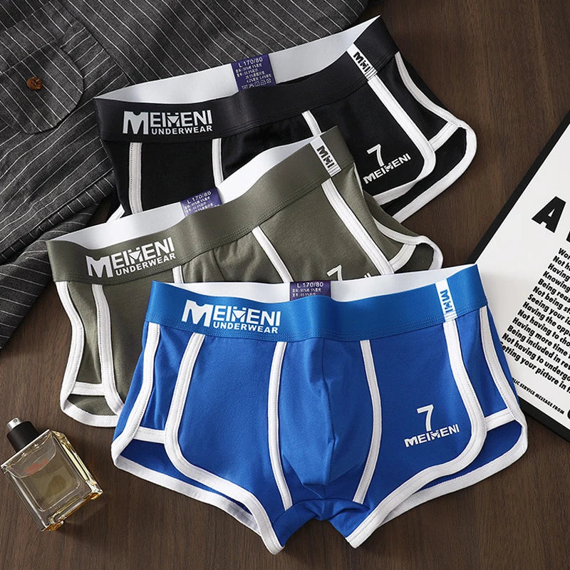 Bloom the Love Men's Cotton Underwear (1pcs/3pcs)