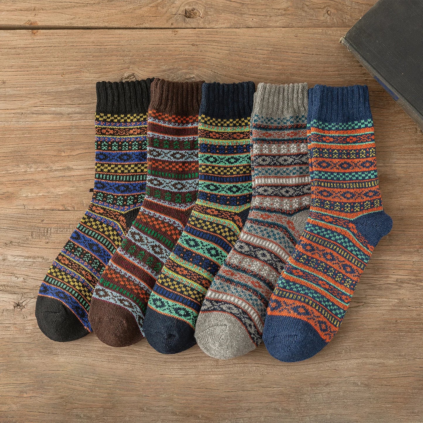 Men's Winter Socks (5 Pairs)