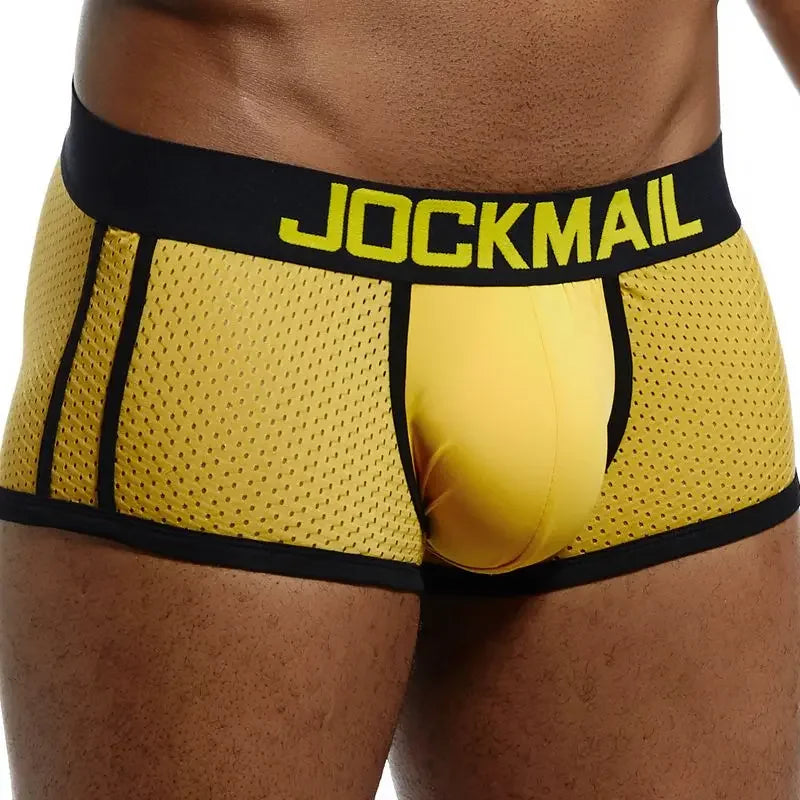 JOCKMAIL Men's Breathable Mesh Underwear