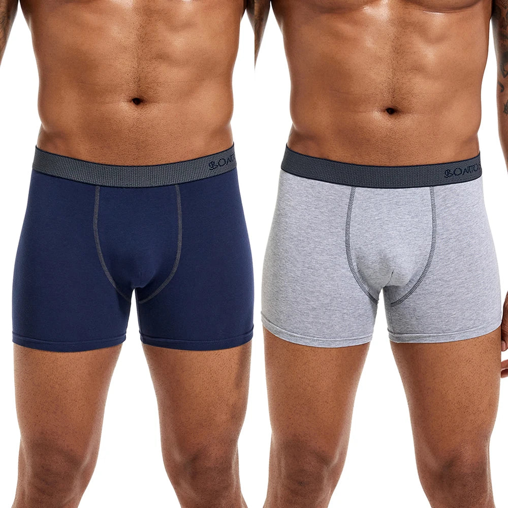 Men's Cotton Boxer Shorts Underwear