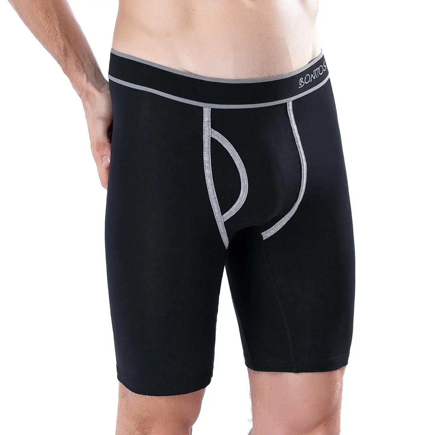 Men's Cotton Long Boxer Underwear