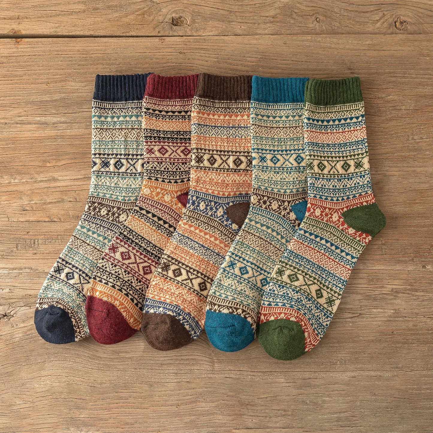 Men's Winter Socks (5 Pairs)