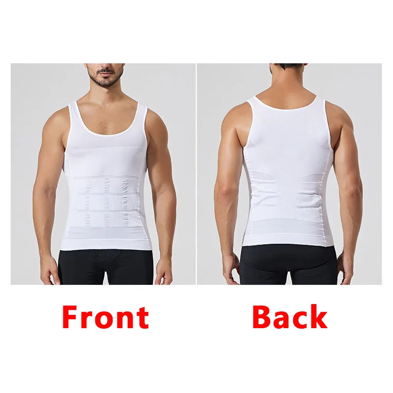 Men's Body Shaper Slimming Compression Vest Shapewear