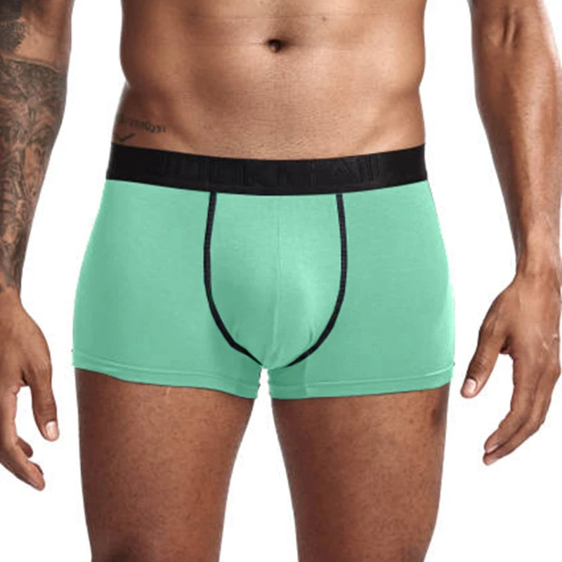 JOCKMAIL Men's Soft Scrotum Care Capsule Separation Boxers Underwear