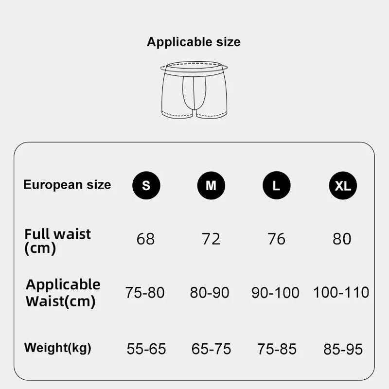 Men's Cotton Boxer Shorts Underwear (3-pack)
