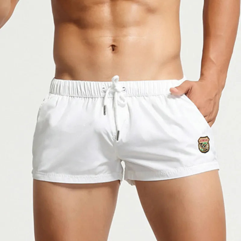 Seobean Men's 5 Inch Swimming Trunks