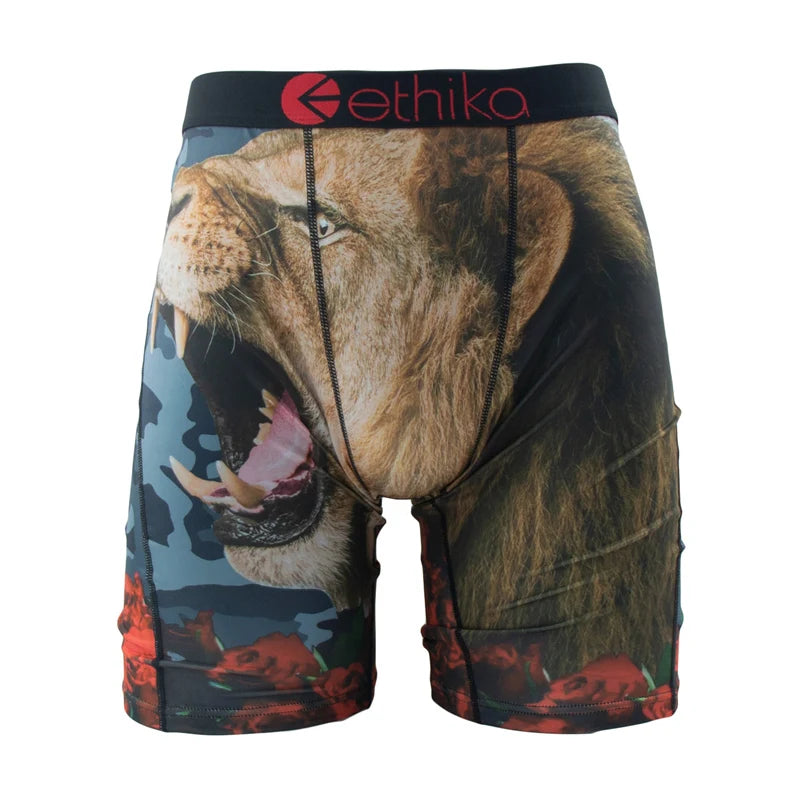 ETHIKA Men's Breathable Mesh Boxers Underwear