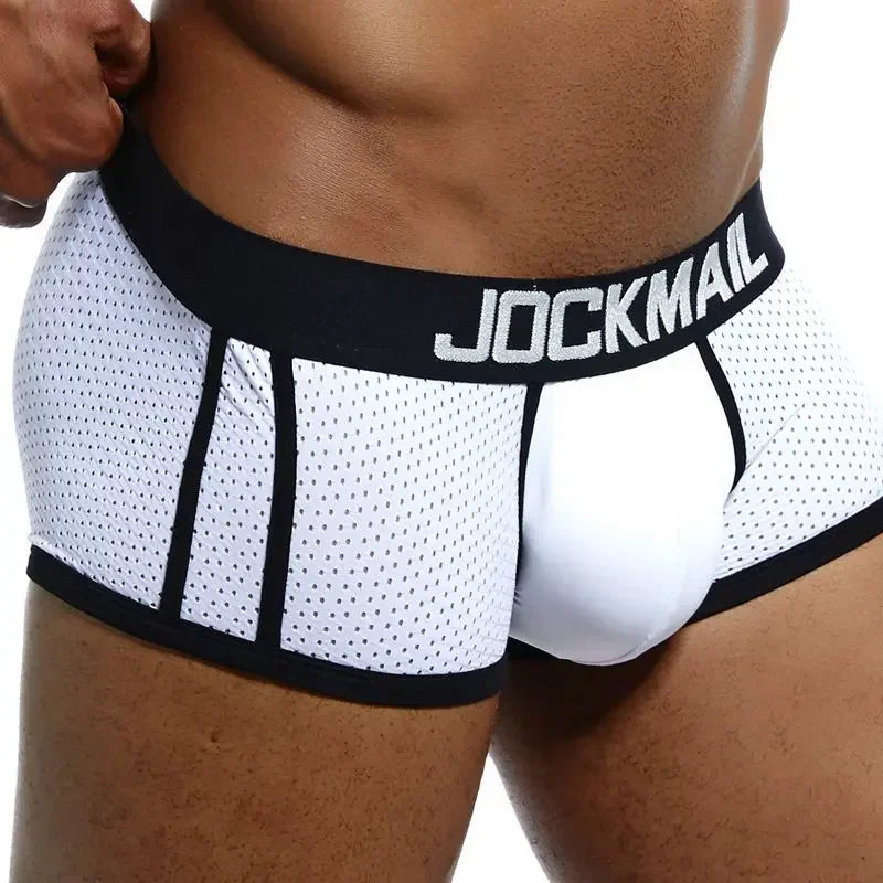 JOCKMAIL Men's Breathable Mesh Underwear