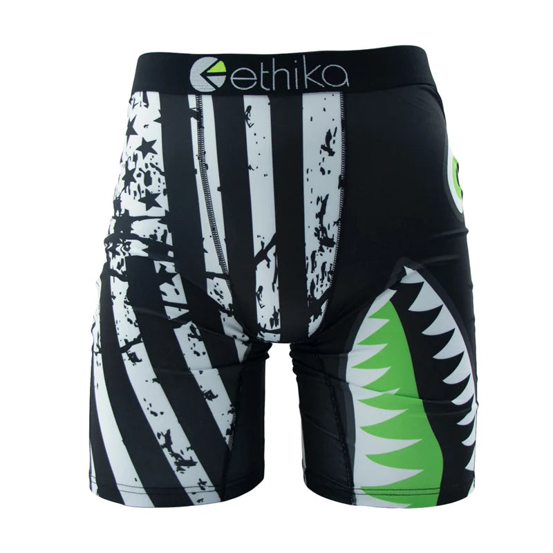 ETHIKA Men's Breathable Mesh Boxers Underwear