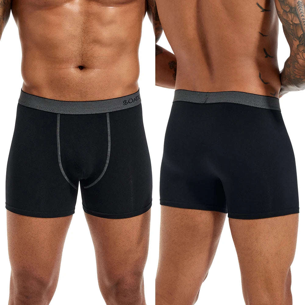 Men's Cotton Boxer Shorts Underwear