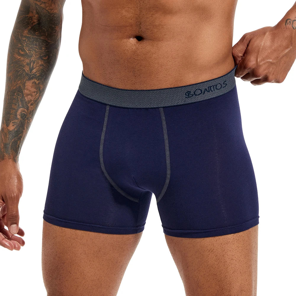 Men's Cotton Boxer Shorts Underwear
