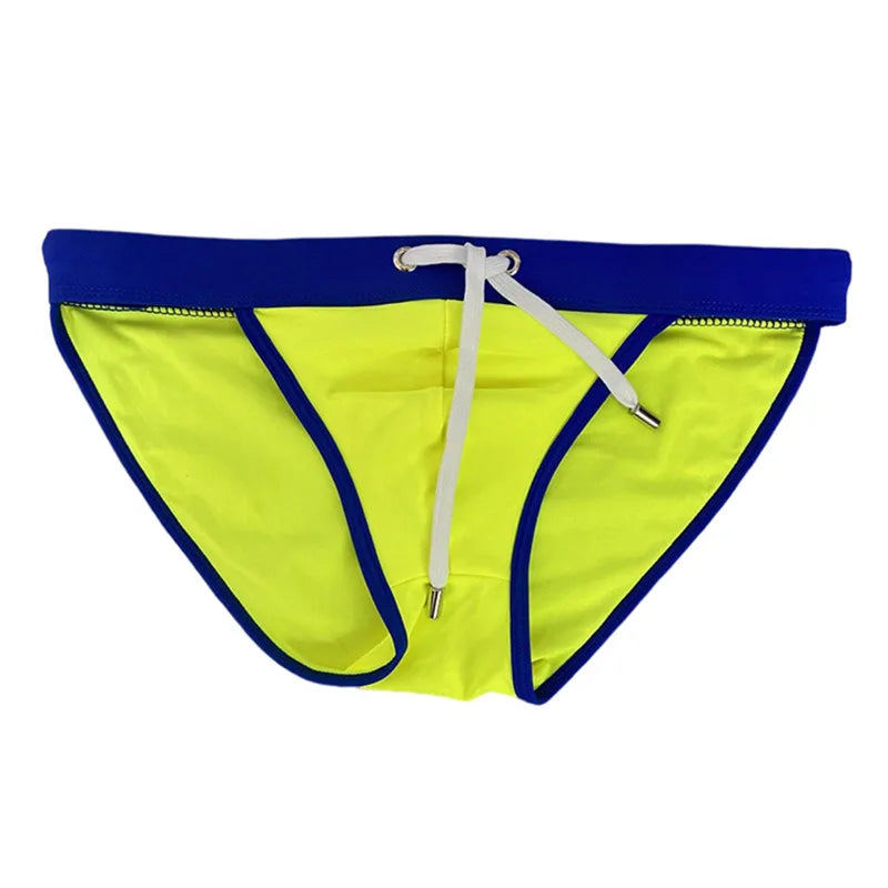 Desmiit Men's Low Rise Push Up Swim Briefs Swimwear