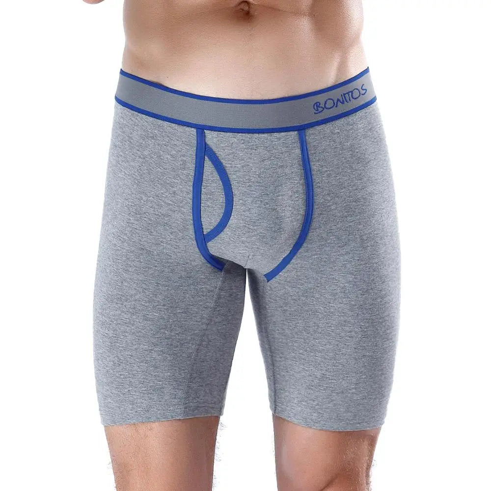 Men's Cotton Long Boxer Underwear