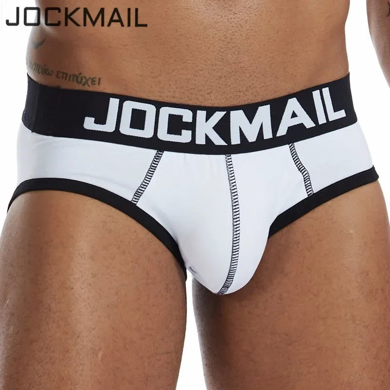 JOCKMAIL Men's Quick-Dry Mesh Brief Underwear