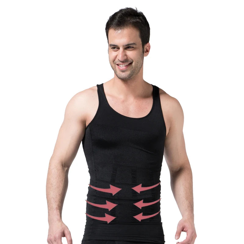 Men's Slimming Vest Body Shaper Shapewear