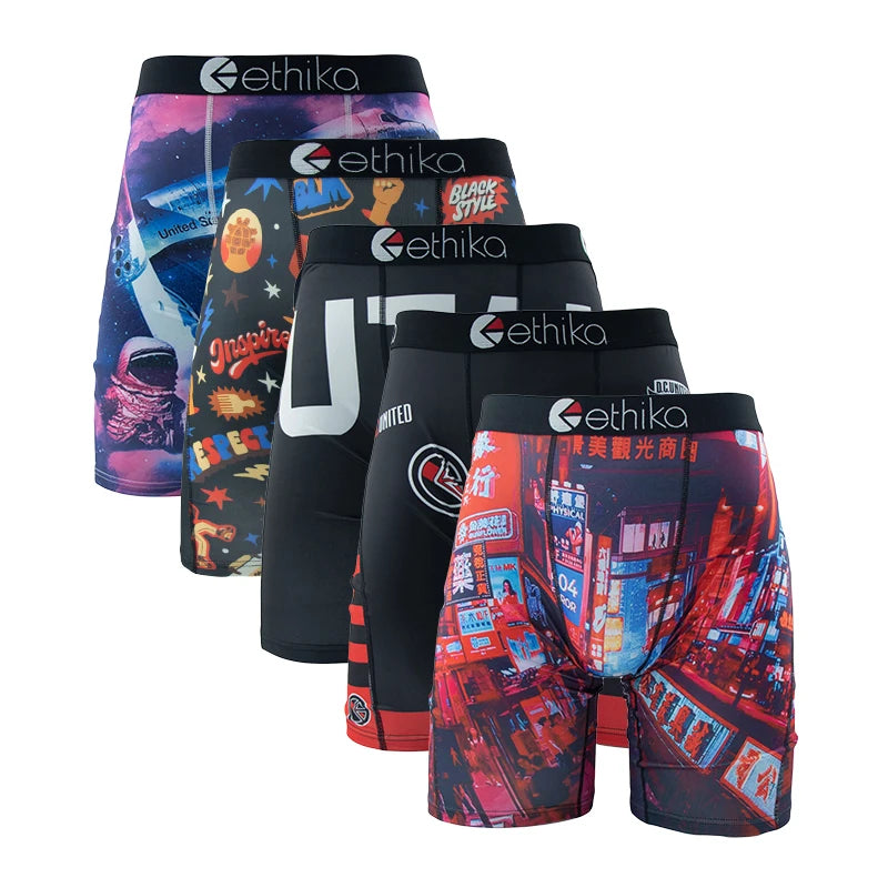 ETHIKA Men's Breathable Mesh Underwear