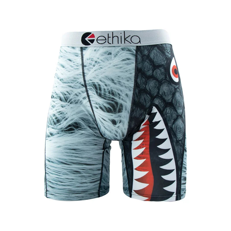 ETHIKA Men's Breathable Mesh Boxers Underwear