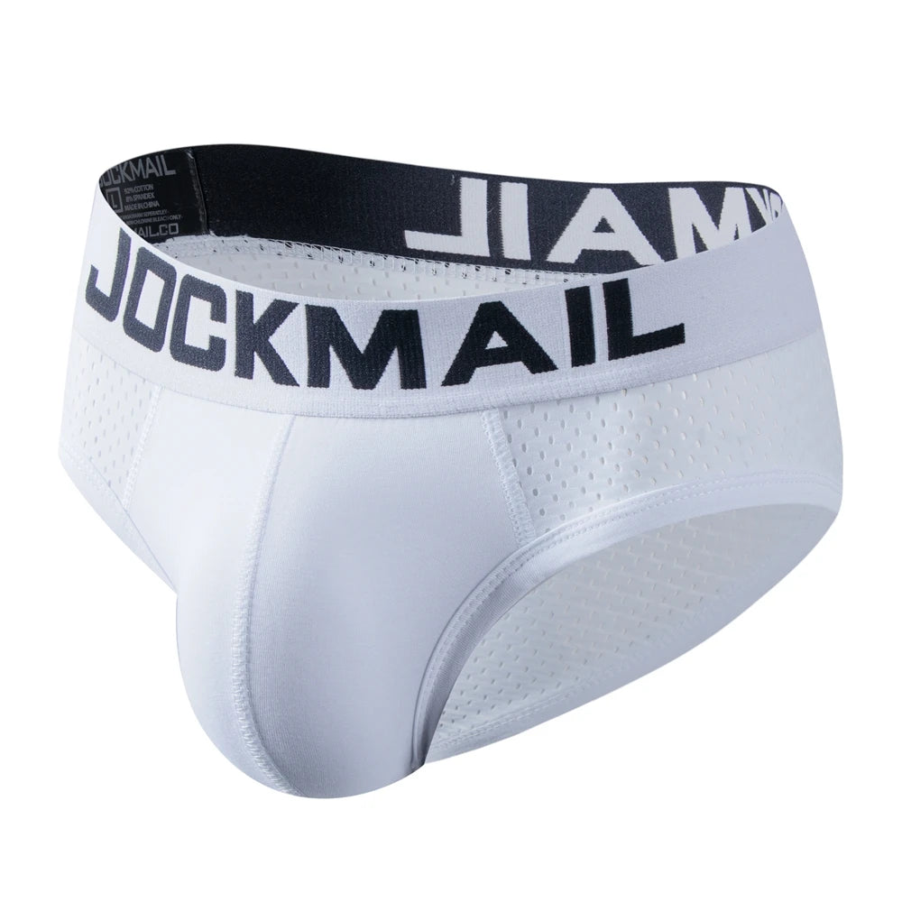 JOCKMAIL Men's Quick-Dry Mesh Brief Underwear