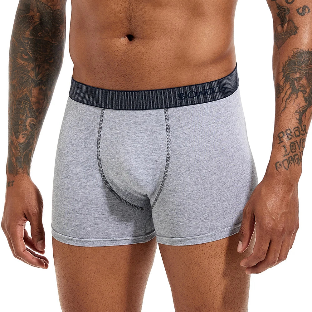 Men's Cotton Boxer Shorts Underwear