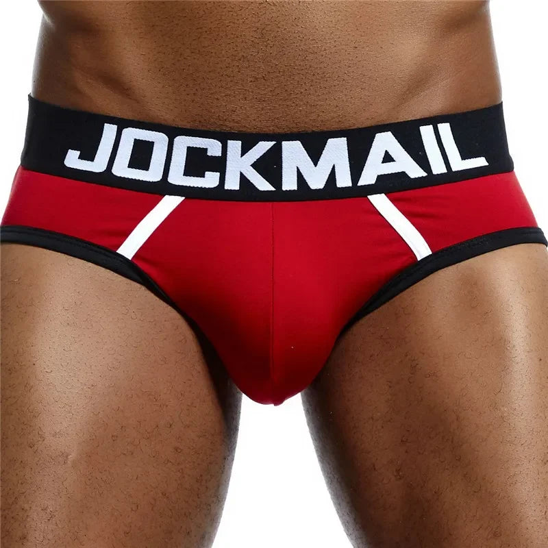 JOCKMAIL Men's Cotton Brief Underwear