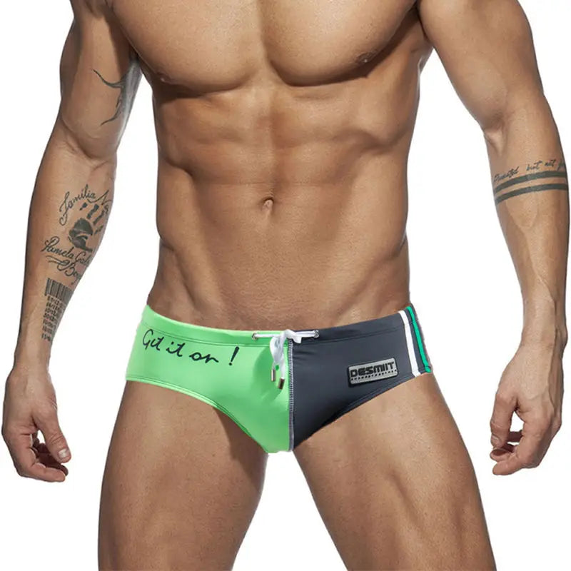 Desmiit Men's Swim Brief Swimwear