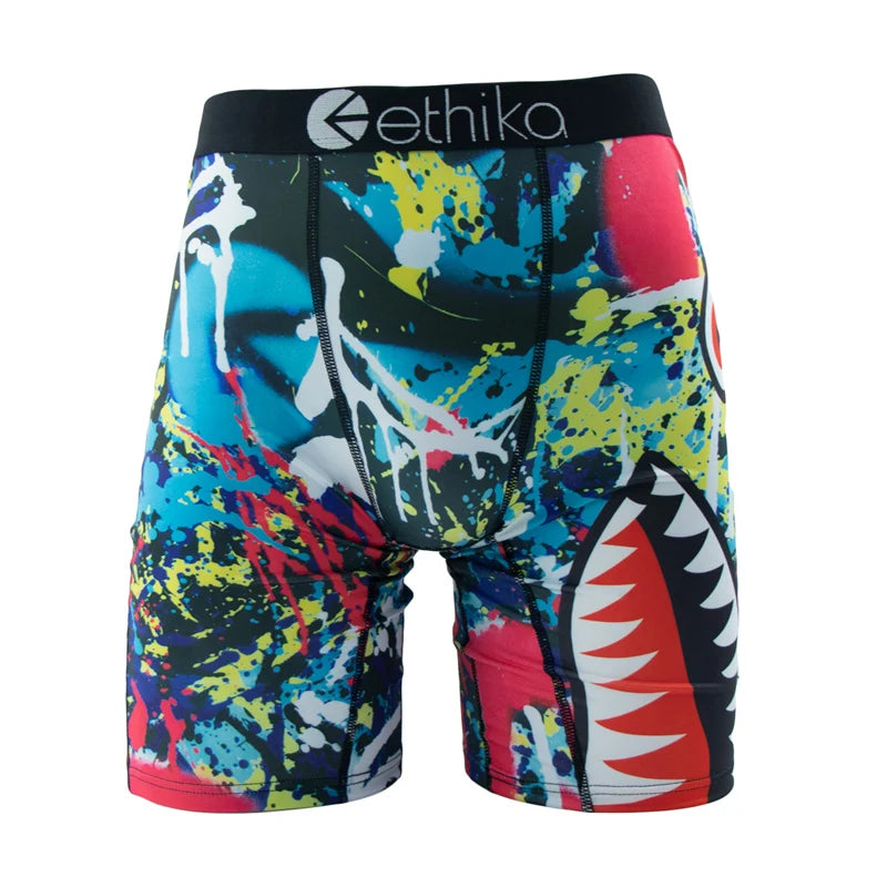 ETHIKA Men's Breathable Mesh Boxers Underwear