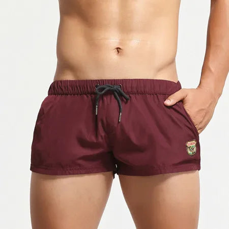 Seobean Men's 5 Inch Swimming Trunks