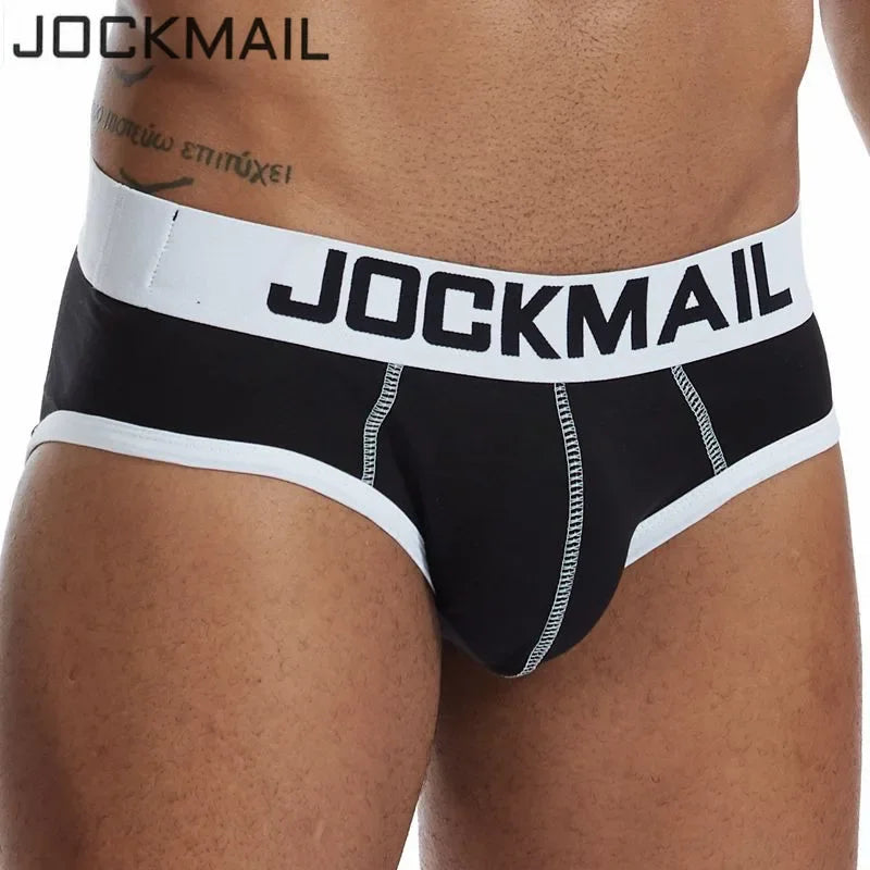 JOCKMAIL Men's Quick-Dry Mesh Brief Underwear