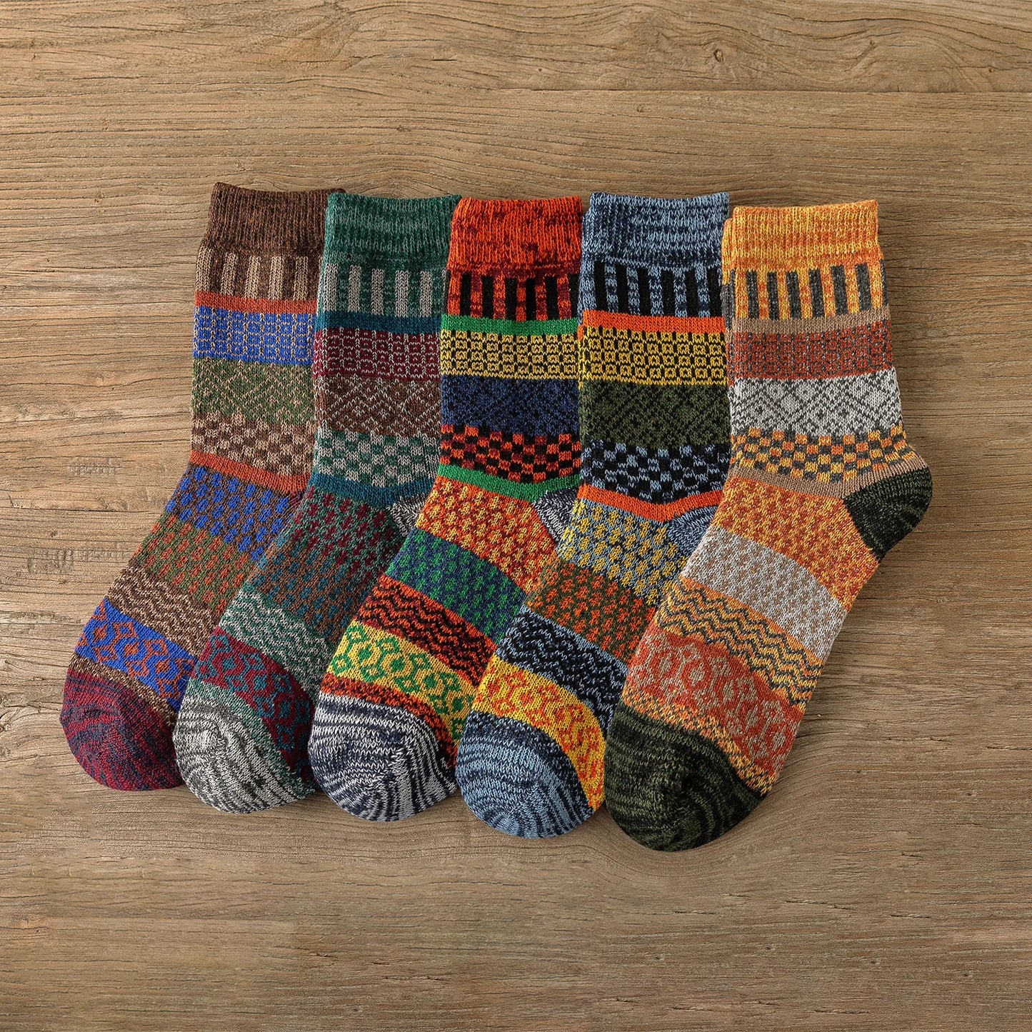 Men's Winter Socks (5 Pairs)