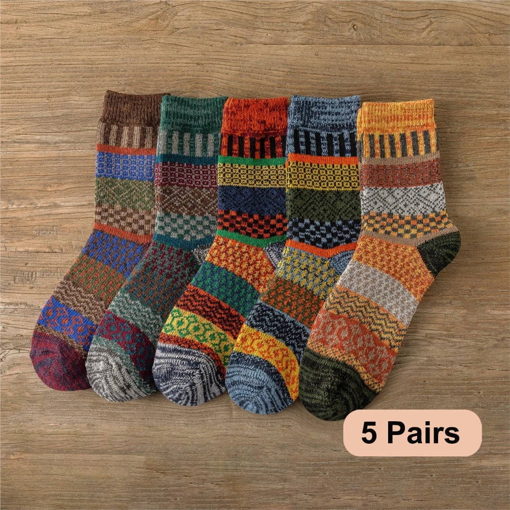 Men's Winter Socks (5 Pairs)