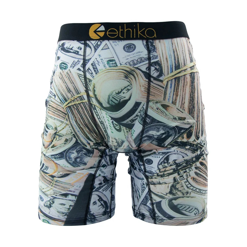 ETHIKA Men's Breathable Mesh Boxers Underwear