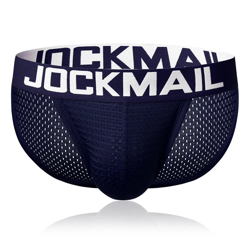 JOCKMAIL Men's Mesh Brief Underwear