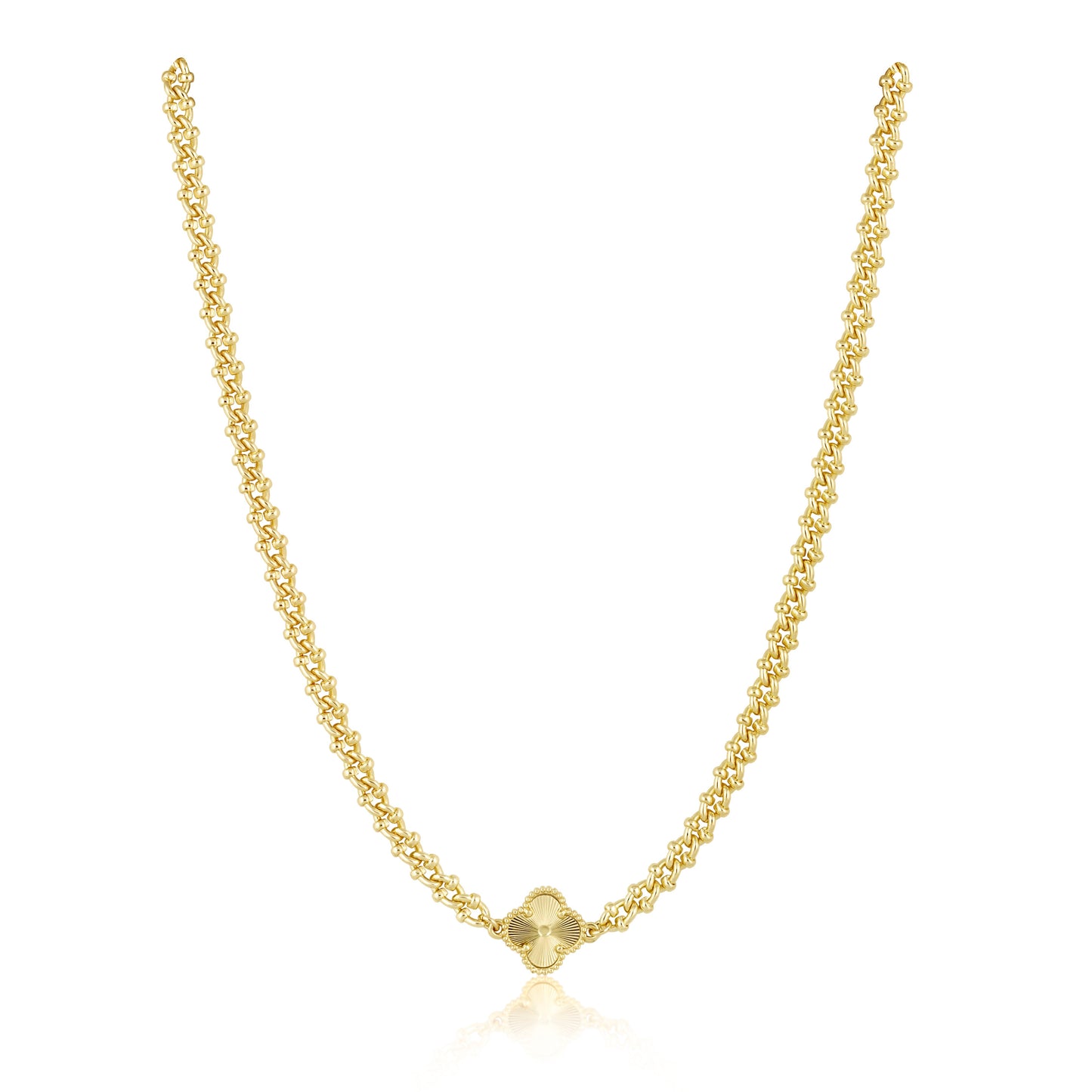 Rosalie Clover Chain Necklace