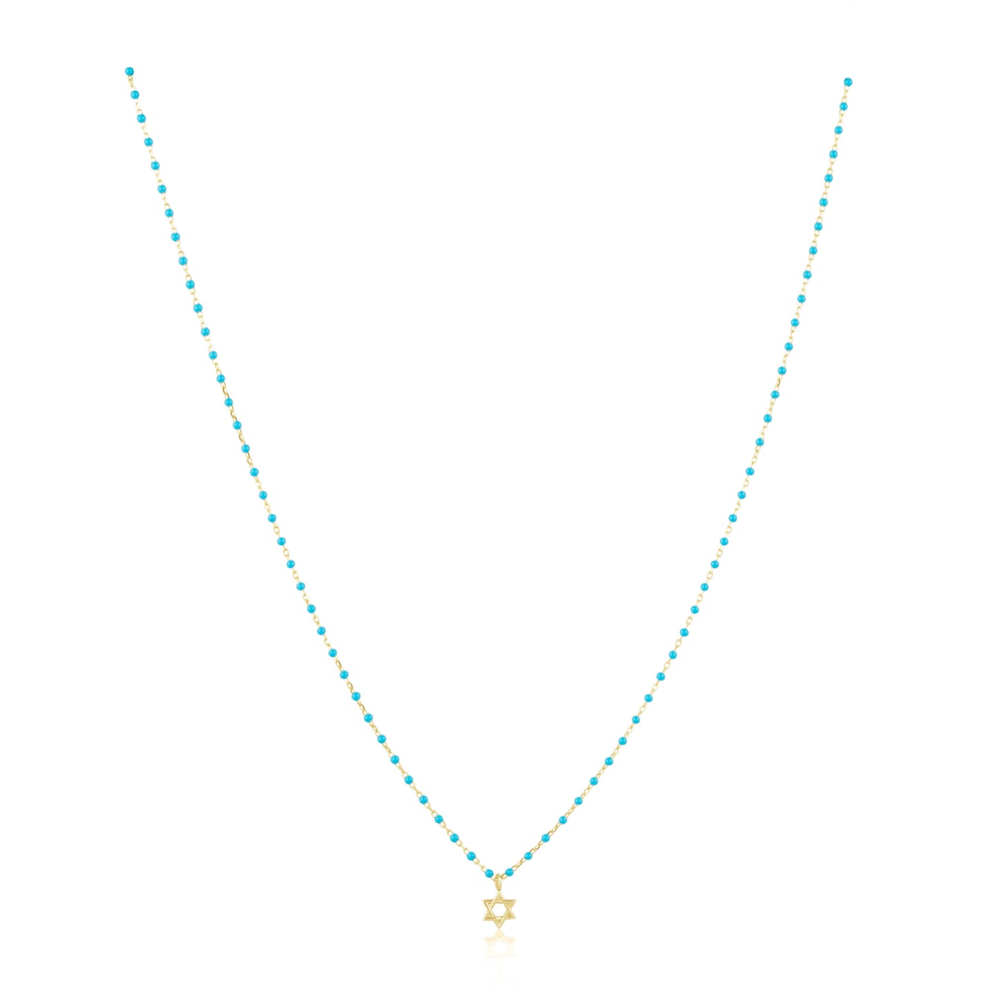 Elsa Mini Star of David Turquoise
