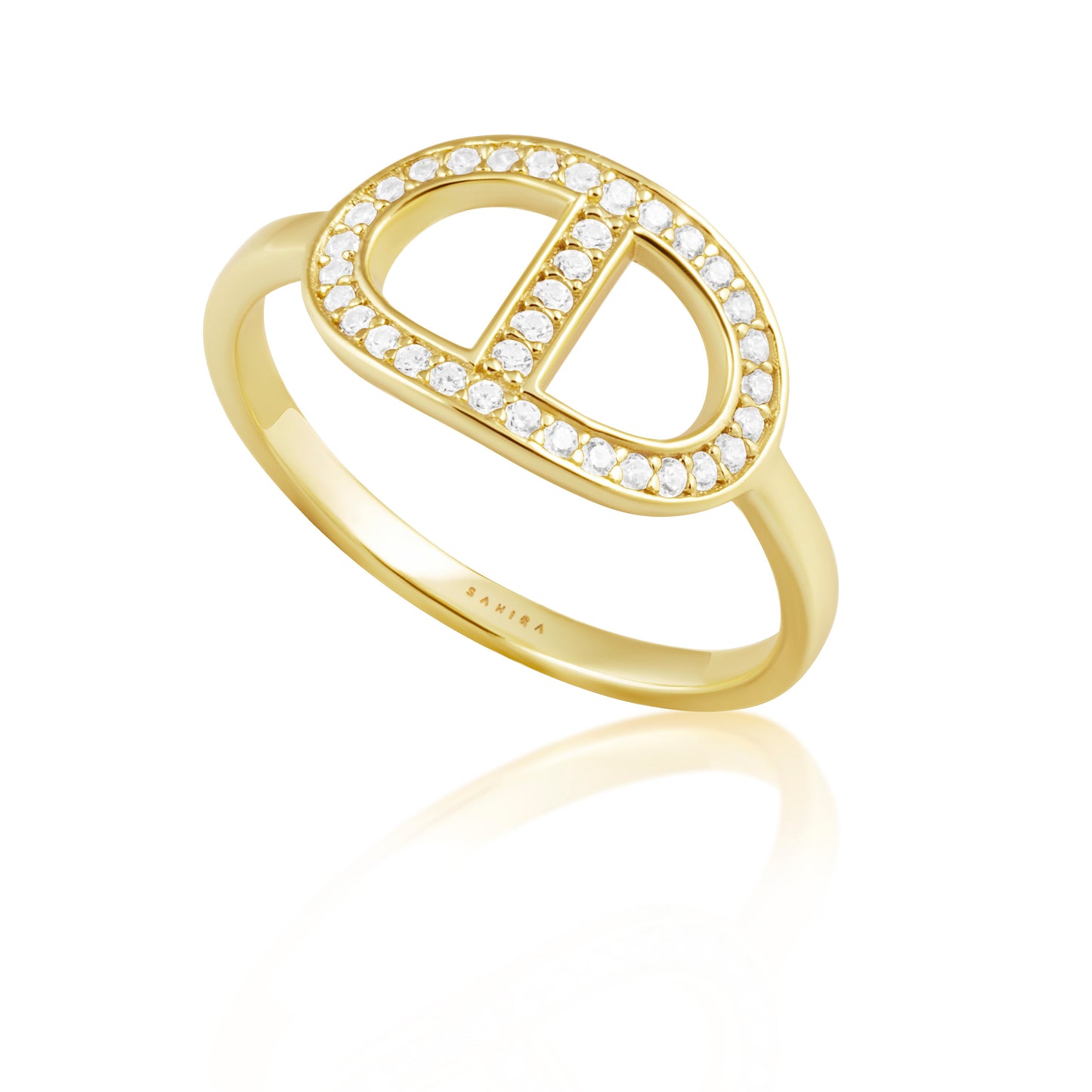 Rosie CZ Signet Ring