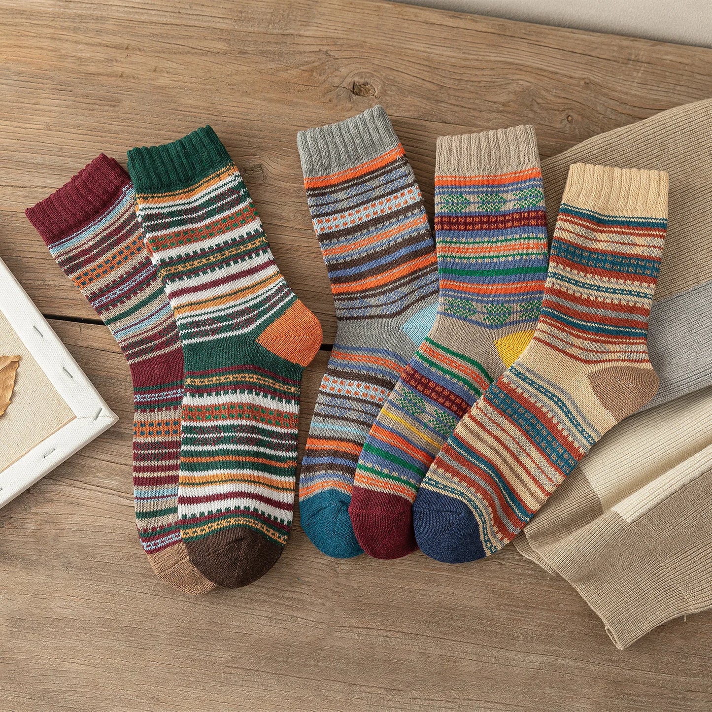 Men's Winter Socks (5 Pairs)