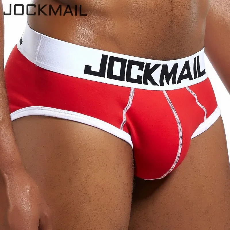 JOCKMAIL Men's Quick-Dry Mesh Brief Underwear