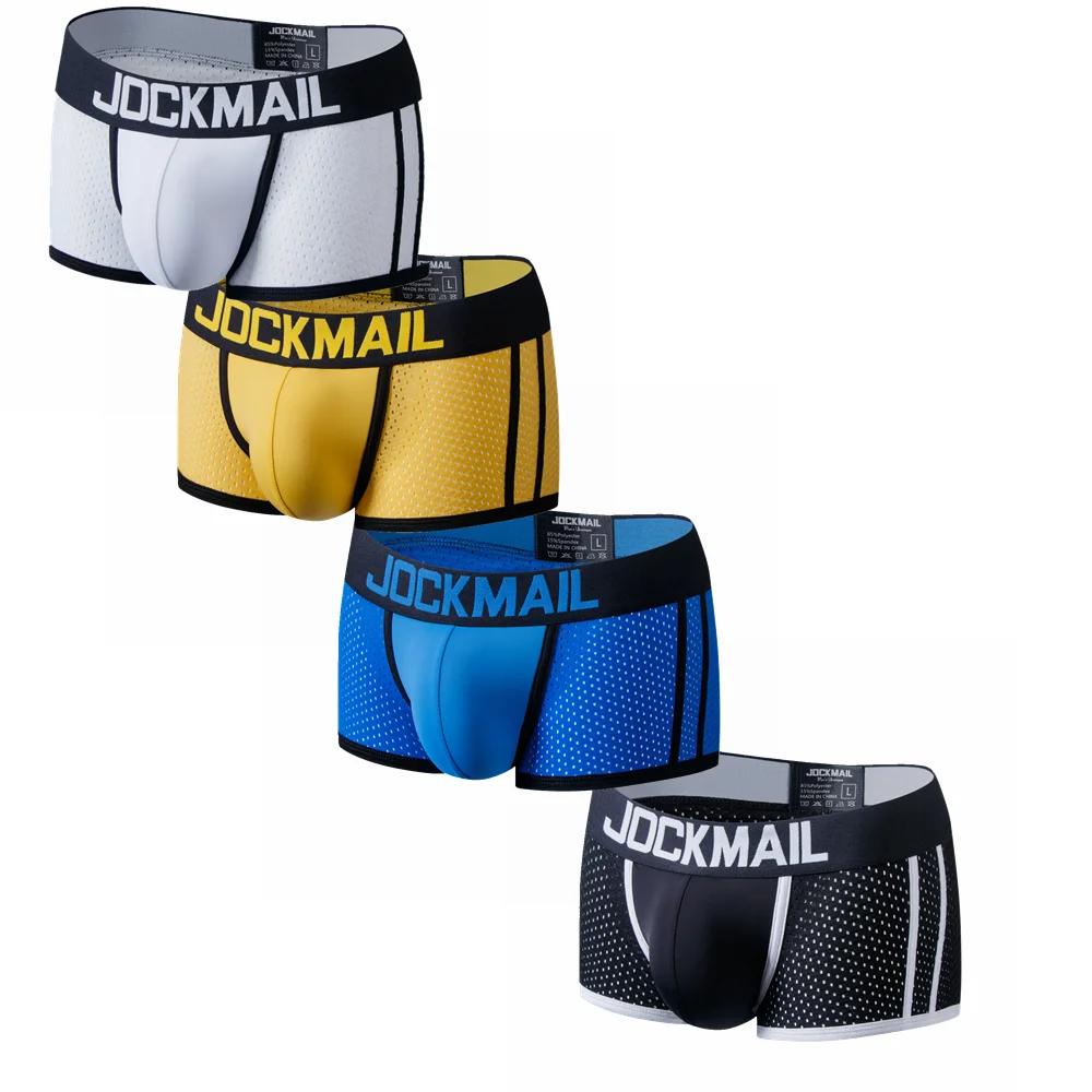 JOCKMAIL Men's Breathable Mesh Underwear
