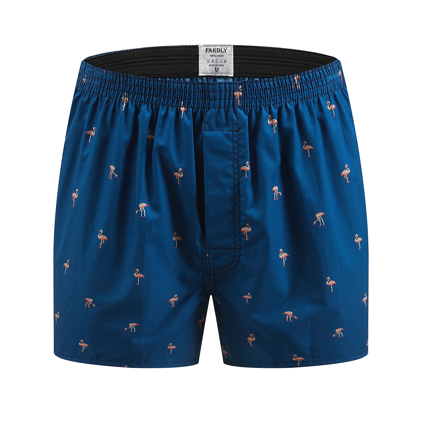 Men's Cotton Boxer Shorts Underwear (3-pack)