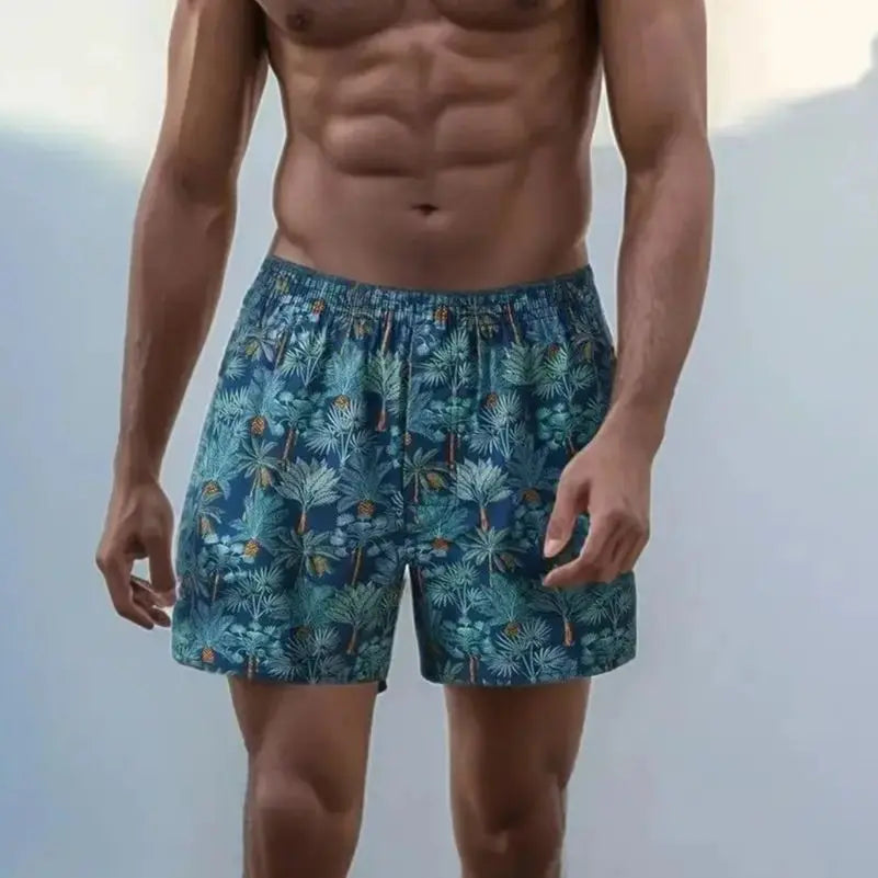 Men's Cotton Boxer Shorts Underwear (3-pack)