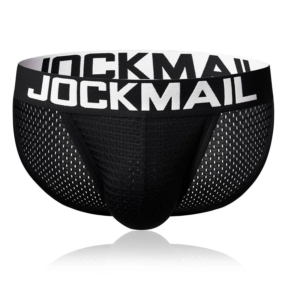 JOCKMAIL Men's Mesh Brief Underwear