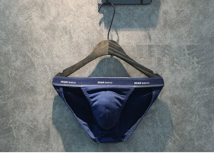 Men's High Hip Cotton Brief Underwear