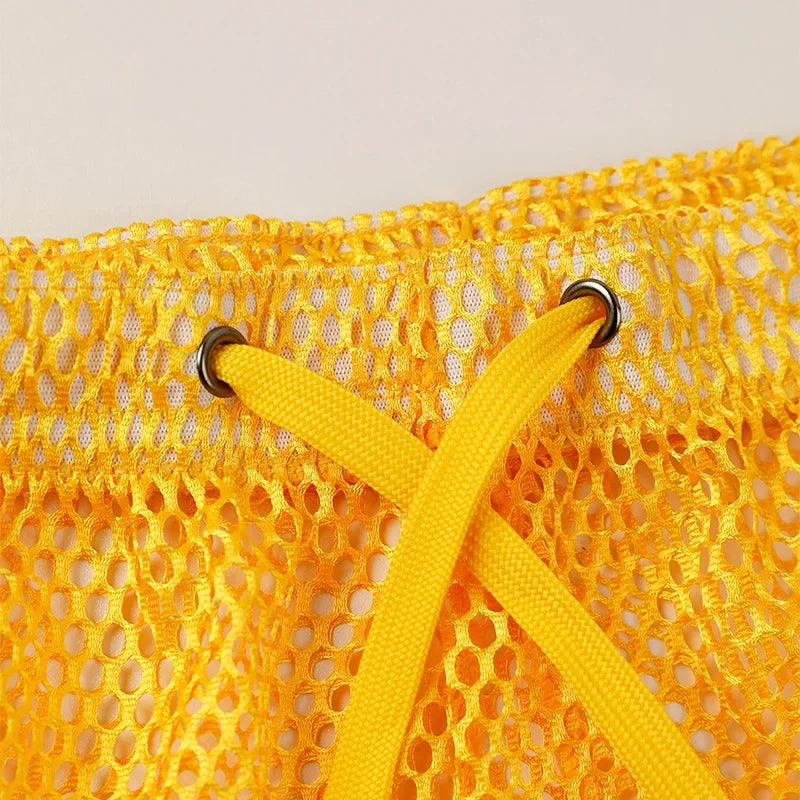 Men's Loose Fitting Mesh Boxer Briefs Underwear