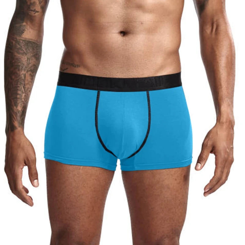 JOCKMAIL Men's Soft Scrotum Care Capsule Separation Boxers Underwear