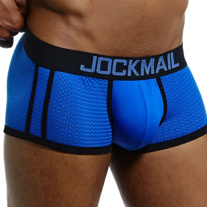 JOCKMAIL Men's Breathable Mesh Underwear