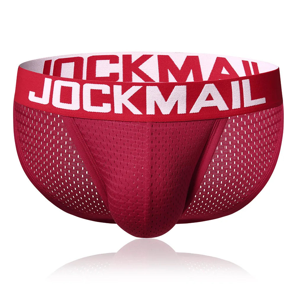 JOCKMAIL Men's Mesh Brief Underwear