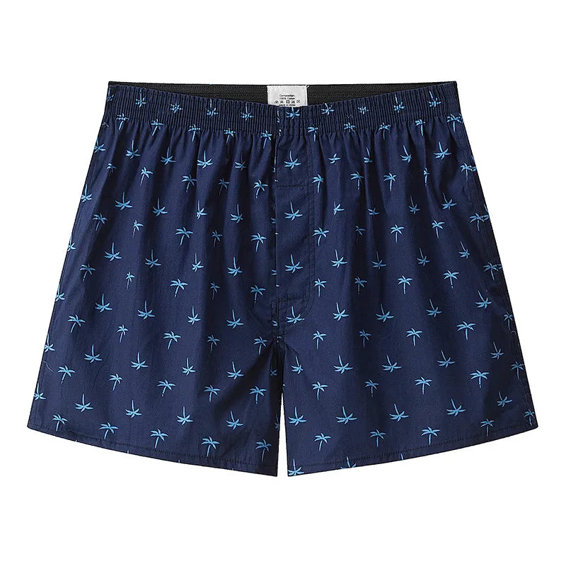 Men's Cotton Boxer Shorts Underwear
