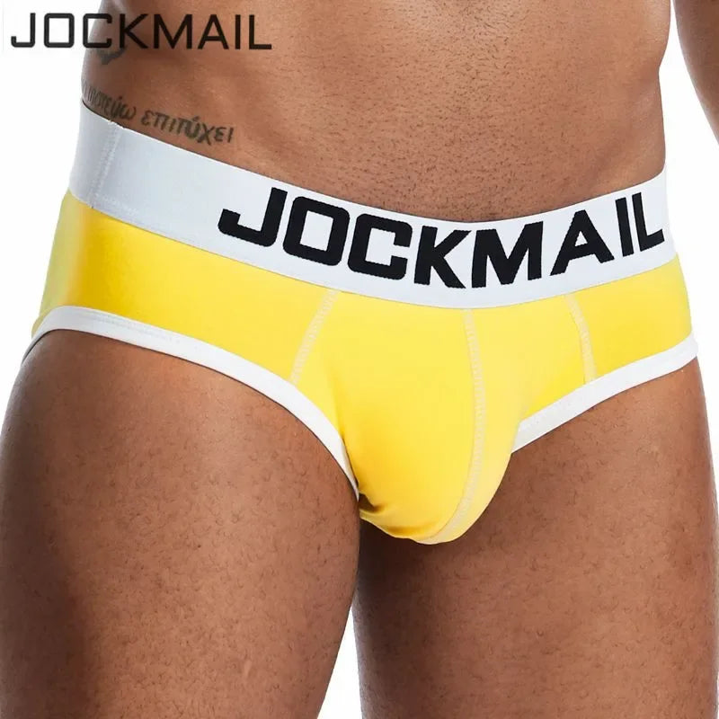 JOCKMAIL Men's Quick-Dry Mesh Brief Underwear