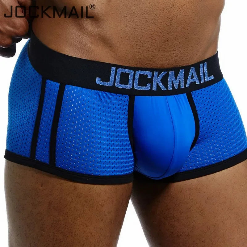 JOCKMAIL Men's Breathable Mesh Underwear
