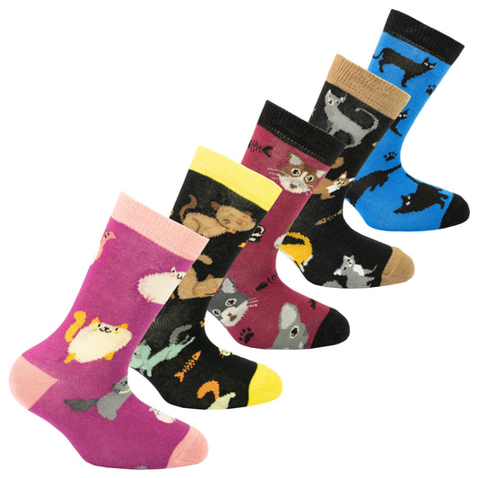 Kids Cute Cats Socks